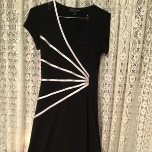 Black classic evening dress